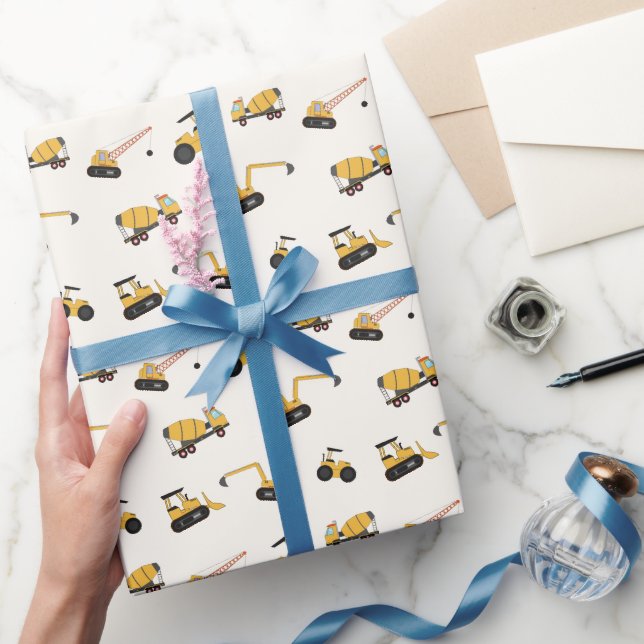 Baustumpf LKW Kids Geschenkpapier (Schenken)