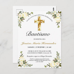 Bautizo Frische Pasta machen Postkarte