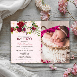 Bautizo Niña Invitacione De bautizo Niña Taufe Einladung