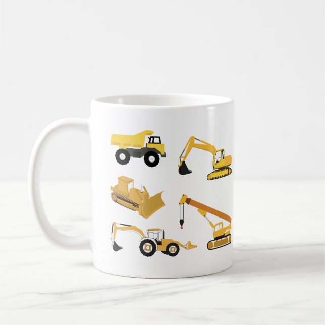 Bautransporter Kaffeetasse (Links)