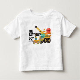 Bautransporter | KINDERGEBURTSTAG PARTY Kleinkind T-shirt