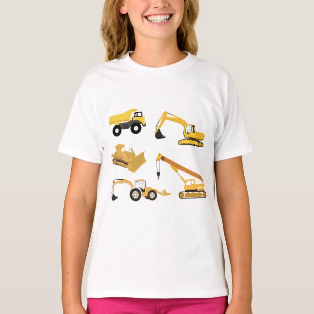 Bautransporter T-Shirt (Vorderseite)