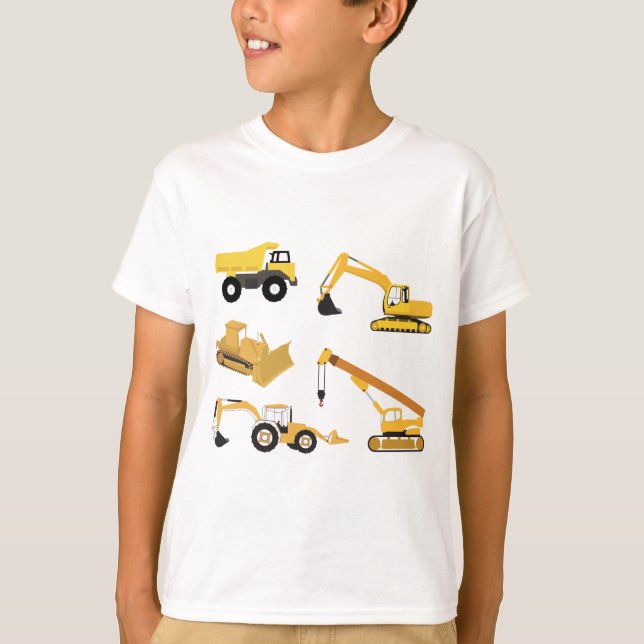 Bautransporter T-Shirt (Vorderseite)