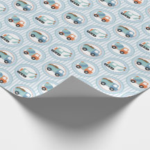 BAUTrucks - Niedlich blau weiß