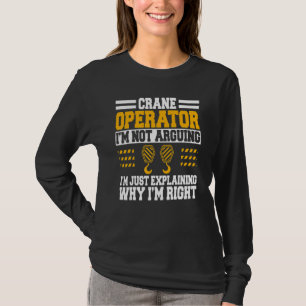 Bauturm für Krananlagen T-Shirt