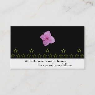 Bauunternehmen Visitenkarte