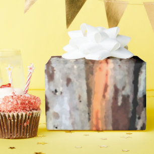 Bauweise aus rustikalem Holz 1 Geschenkpapier