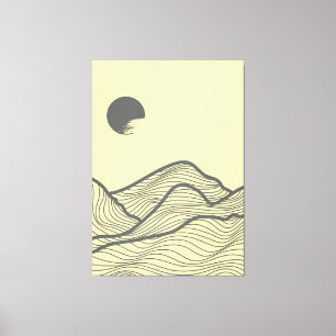 Bauweise Leinwanddruck