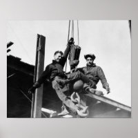 Bauwerk Workers Building Skyscraper