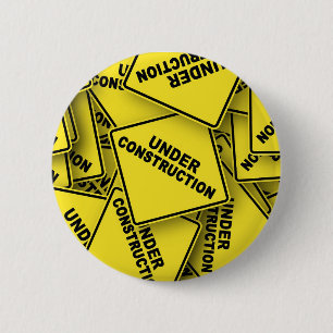 Bauzeichen Button