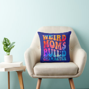 Bauzeichen für seltene Mamas Kissen