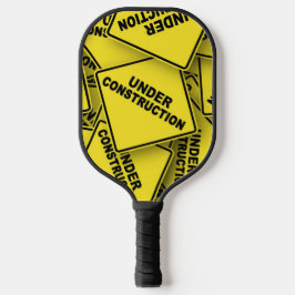 Bauzeichen Pickleball Schläger