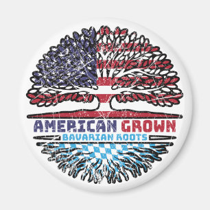Bavaria Bavarian USA USA Vereinigte Staaten Magnet