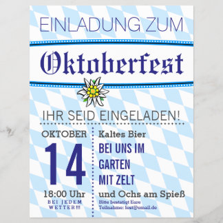 Bavaria Einladungen Flyer