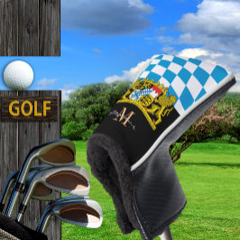 Bavaria Golf Cover, Monogramm Putter, Bayerische F Headcover