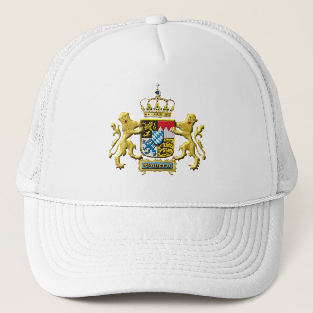 Bavaria Oktoberfest Ball Cap Truckerkappe (Vorderseite)