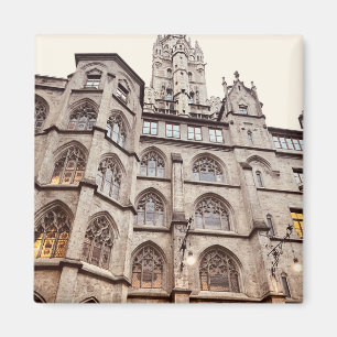 Bavaria Rathaus-Glockenspiel in Munich, Germany Magnet