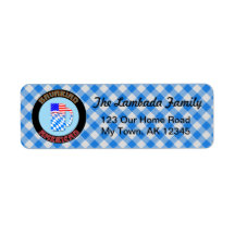 Bavarian American Ber Stein Address Labels