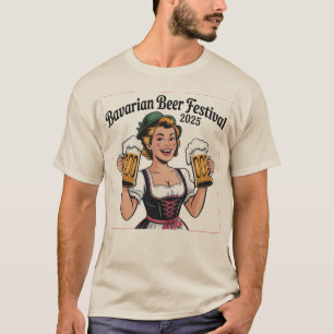 Bavarian Beer Festival T - Shirt - Ideal für Bier