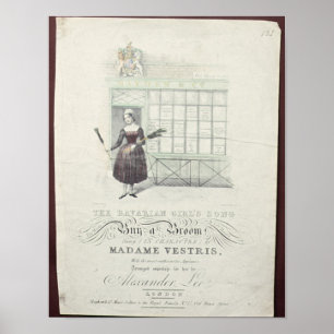 Bavarian Girls Song von Maxim Gouci, Liedblatt Poster