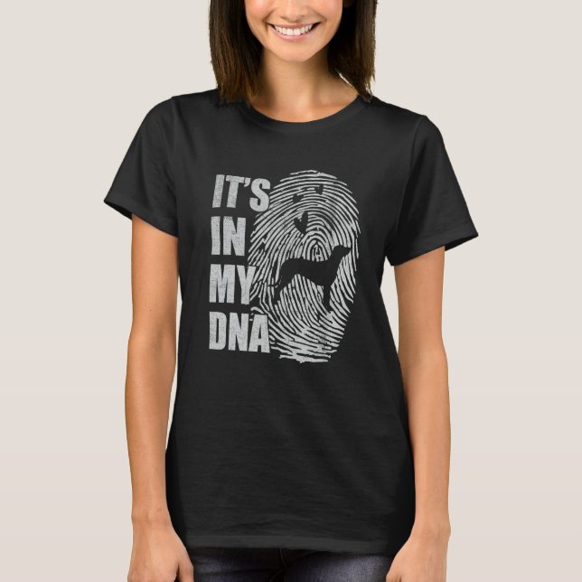 Bavarian Mountain Scent Hound DNA Dog Mom Dad Dog  T-Shirt (Vorderseite)