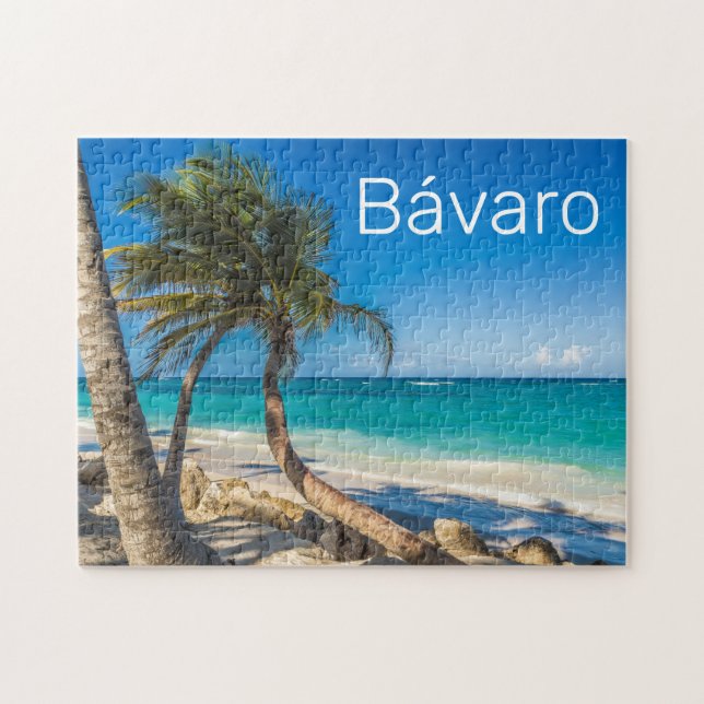 Bavaro Beach Caribbean Dominikanische Republik Sou Puzzle (Horizontal)