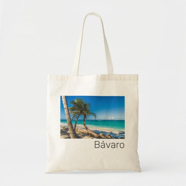Bavaro Beach Caribbean Dominikanische Republik Sou Tragetasche (Vorne)
