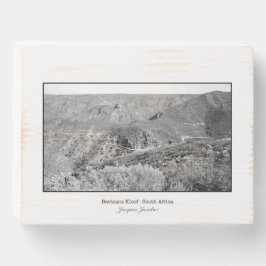 Baviaans Kloof Bergsee-Zauber Holzkisten Schild