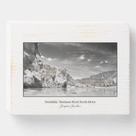 Baviaansklover Wasserwelt Sass Café - Wine Bar Holzkisten Schild
