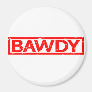 Bawdy Briefmarke Magnet