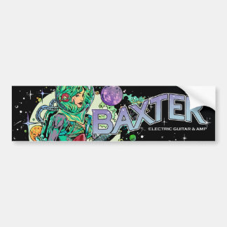 Baxter Cosmonaut Bumper Sticker Autoaufkleber