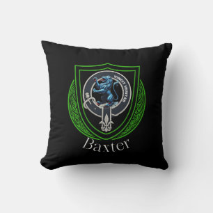 Baxter Scottish Clan Wappen Kissen