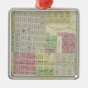 Baxter Springs, Cherokee County, Kansas Ornament Aus Metall