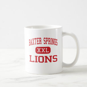 Baxter Springs - Löwen - Mitte - Baxter Springs Tasse