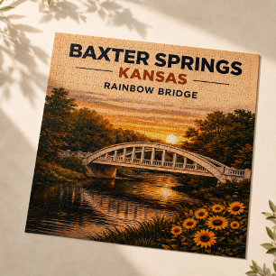Baxter Springs Route 66 Kansas Spielabend Puzzle