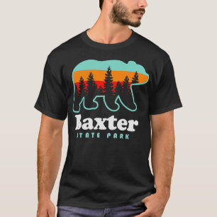 Baxter Staat Park Bear Maine Camping T-Shirt