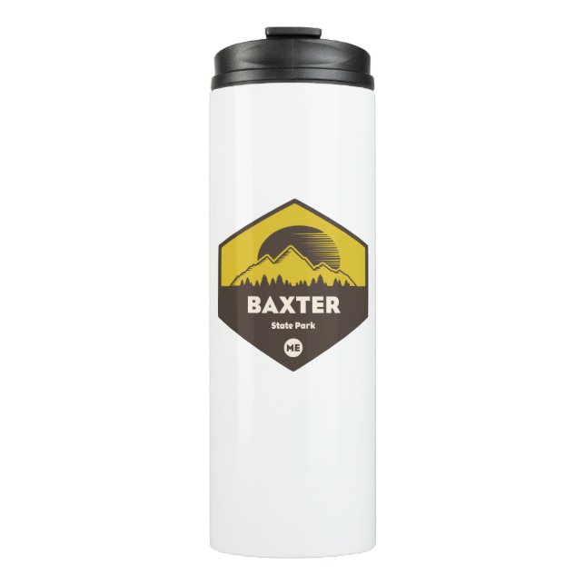 Baxter Staat Park, Maine Thermosbecher (Vorderseite)