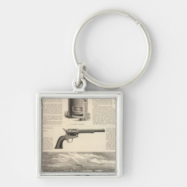 Baxter Steam Motor Company Schlüsselanhänger (Vorne)