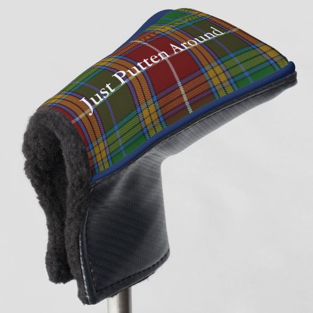 Baxter Tartan Kariert Putter Cover Golf Headcover (3/4 Vorderseite)
