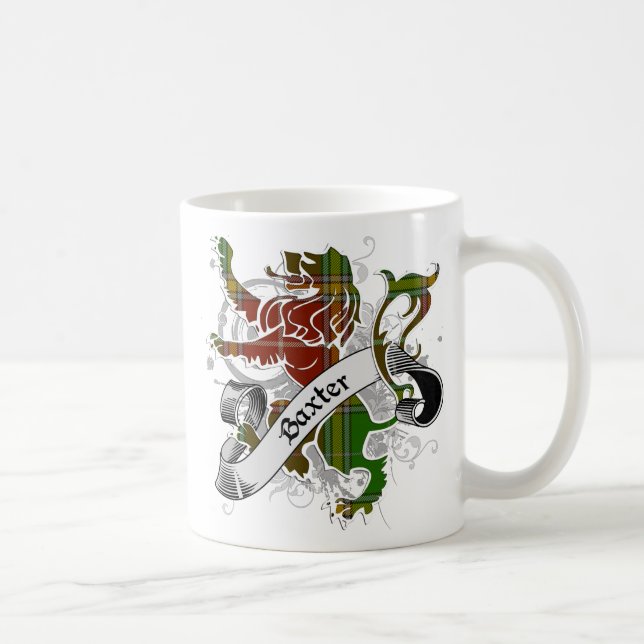 Baxter Tartan Lion Kaffeetasse (Rechts)