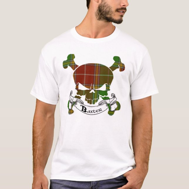 Baxter Tartan Skull Shirt (Vorderseite)