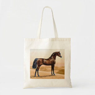 Bay Arabian Horse Tote Bag Tragetasche
