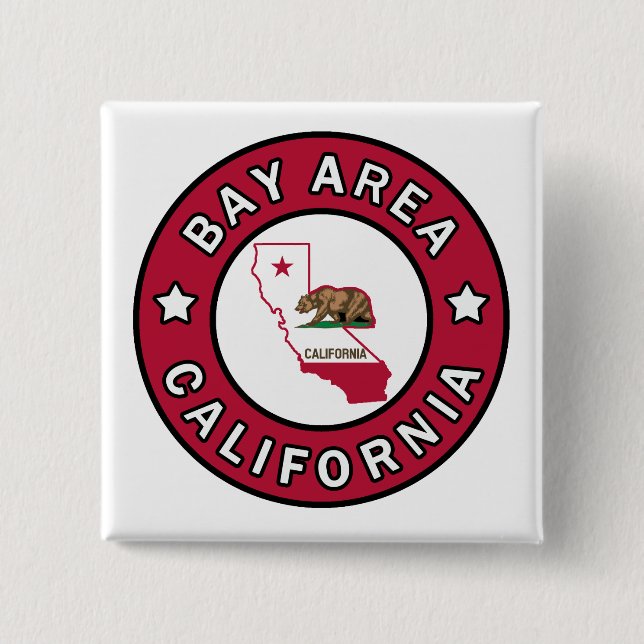 Bay Area California Button (Vorderseite)