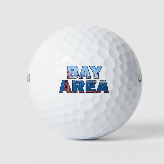 Bay Area California Golfball (Vorderseite)