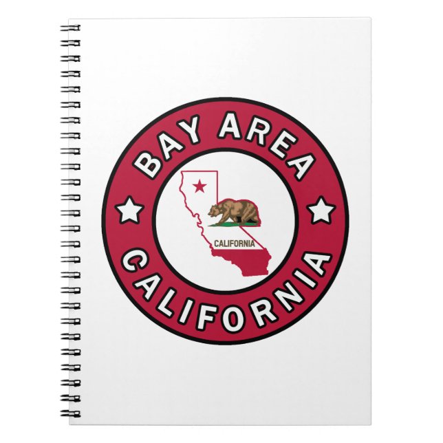 Bay Area California Notizblock (Vorderseite)