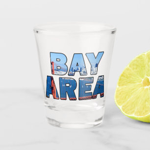 Bay Area California Schnapsglas