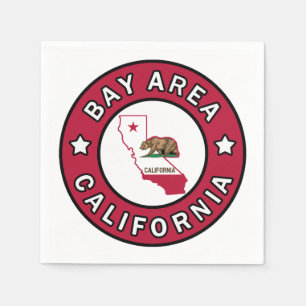 Bay Area California Serviette