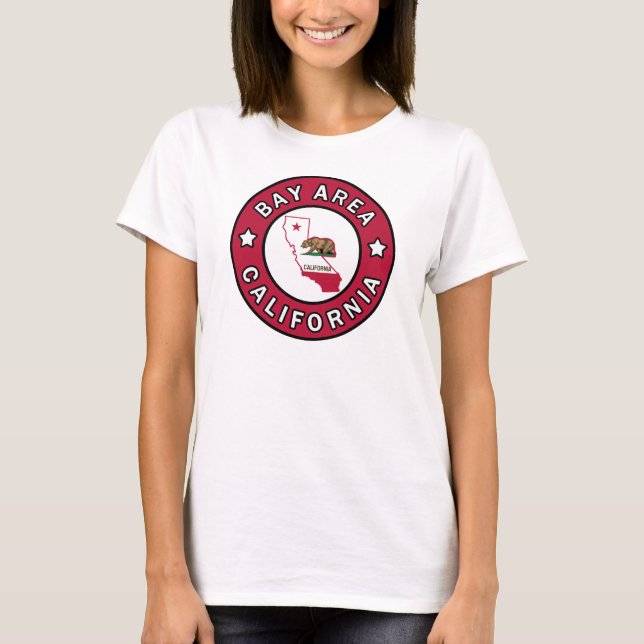 Bay Area California T-Shirt (Vorderseite)