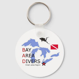 Bay Area Divers - Great Sees Region - Schlüsselanhänger