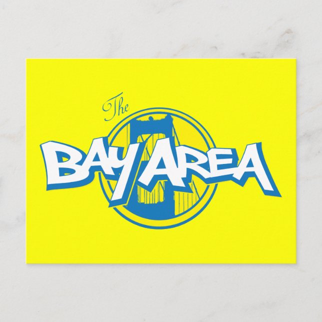 Bay Area Postkarte (Vorderseite)